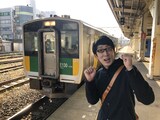 JR久留里線に乗るダーリンハニー吉川