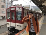 近鉄生駒線に乗るダーリンハニー吉川