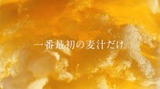 ドンデコルテが出演する「キリン一番搾り生ビール」のWebCM「贅沢が怖い男」編より
