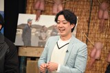 自身の診断結果「カツオ」について、オズワルド畠中から「叩けばおいしくなる」とうまいことを言われて喜ぶドンデコルテ小橋