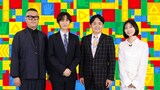 左から、シソンヌ長谷川、阿部亮平、千鳥ノブ、朝日奈央