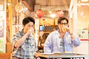 左からオリエンタルラジオ藤森、アルコ＆ピース平子