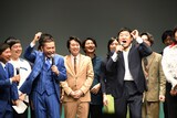 爆笑問題・太田にメガネを投げ捨てられる南海キャンディーズ・山里