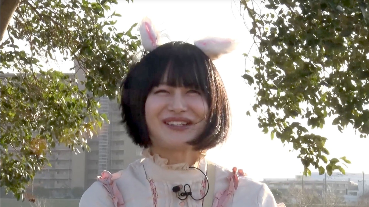 密着取材を受ける白桃ピーチよぴぴ