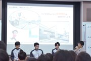 「首都高の防災・災害対策を学ぶ公開授業」の様子