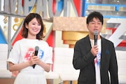 「ダブルインパクト2026」ファイナリスト発表記者会見の司会を務めた黒田みゆアナウンサーと陣内智則