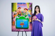 「トイ・ストーリー5」日本版でスナッピー役を務めた井上和（乃木坂46）