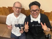 春風亭一之輔と写真家のキッチンミノル
