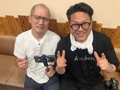 春風亭一之輔と写真家のキッチンミノル
