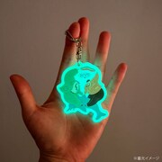カナメイルカ乗り蓄光キーホルダー