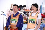 フルーツポンチ村上（右）とすゑひろがりず南條（左）の「ポンとポン」