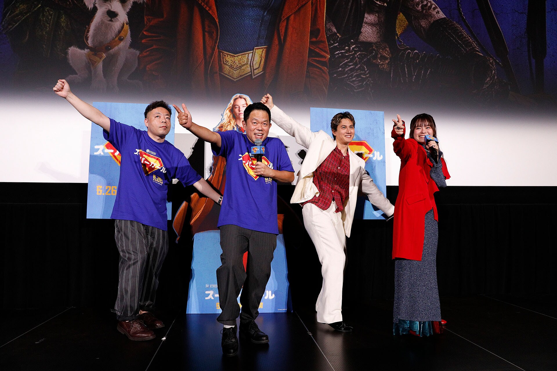 ダイアン、この夏は「ゴイゴイスーパーガール！」　永瀬アンナ＆武内駿輔と叫ぶ