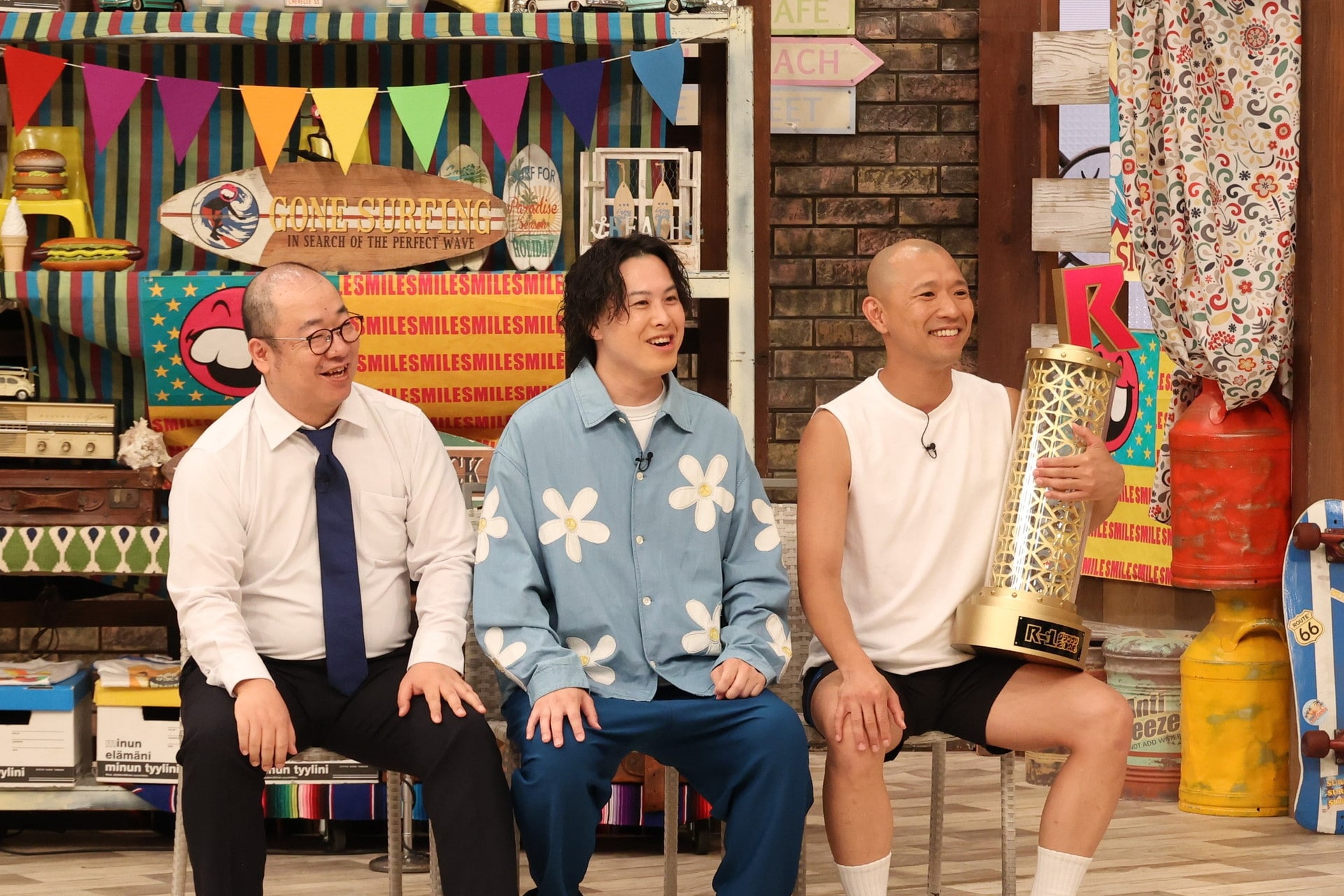今井らいぱち、お抹茶、ルシファー吉岡「向上委員会」登場 みなみかわ