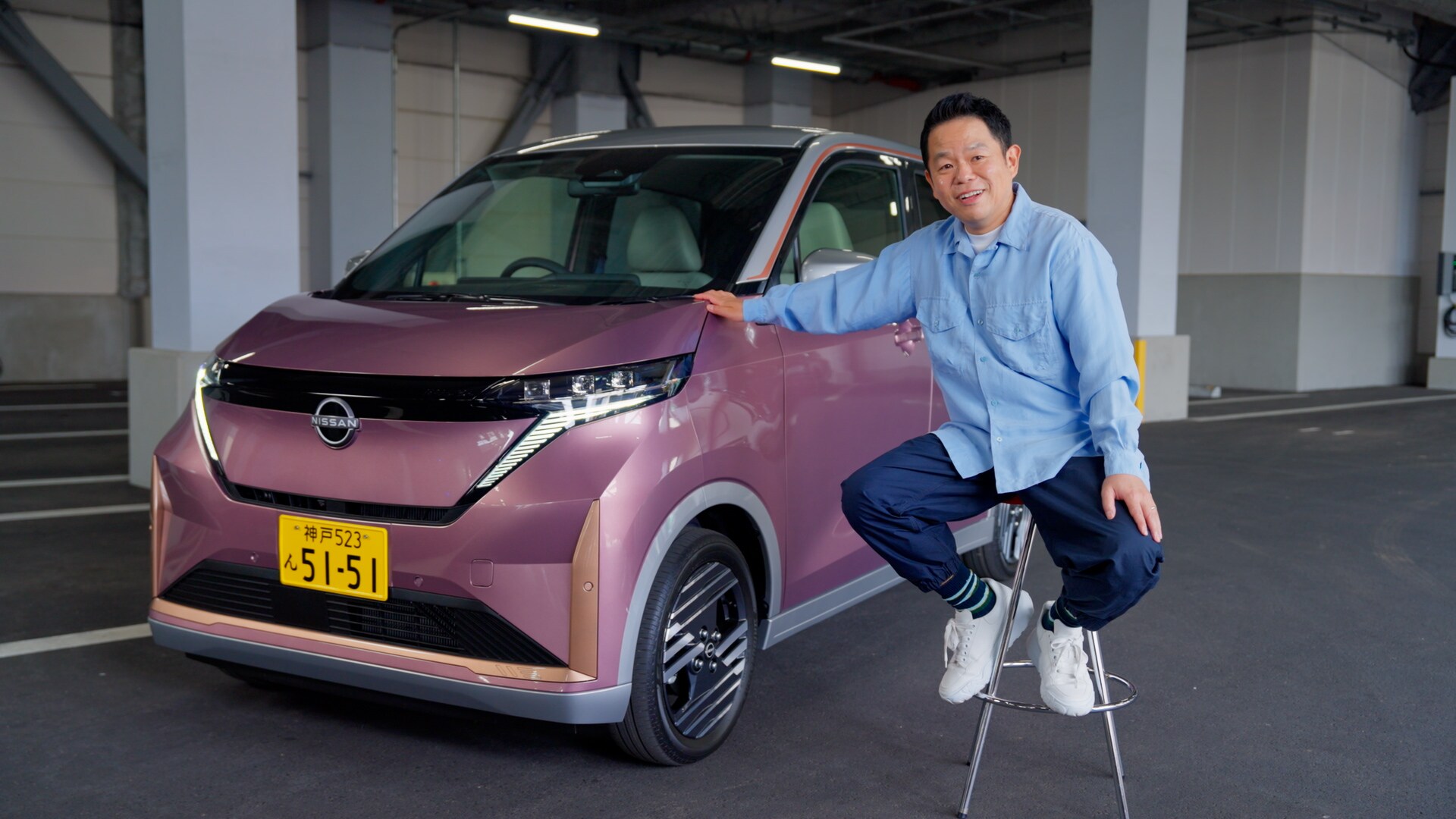 日産サクラ」CMに0.5秒だけ出演していたダイアン津田、今度はWeb