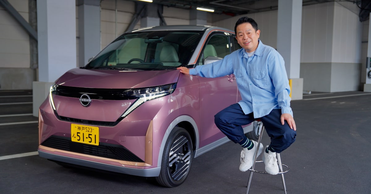 「日産サクラ」CMに0.5秒だけ出演していたダイアン津田、今度はWebムービーにガッツリ登場