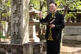 皇居外苑を訪れるガクテンソク奥田