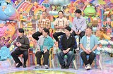 「大喜利苦手芸人」の（前列左から）平成ノブシコブシ吉村、千鳥ノブ、かまいたち濱家、ブラックマヨネーズ小杉、（後列左から）ジャングルポケット太田、ダイアン津田、タイムマシーン3号・山本