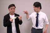 河口こうへいとNo.ナオト扮する“偽かまいたち”
