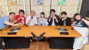「帰れま10」に出演する（左から）アンガールズ田中、タカアンドトシ、趣里、眞栄田郷敦、板垣李光人、3時のヒロインかなで