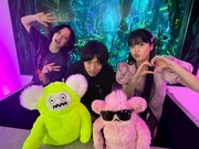 「ハイプライビー / HYPE L!EBE?」に出演する（後列左から）はるかぜに告ぐ・とんず、古舘佑太郎、マツヤマイカ