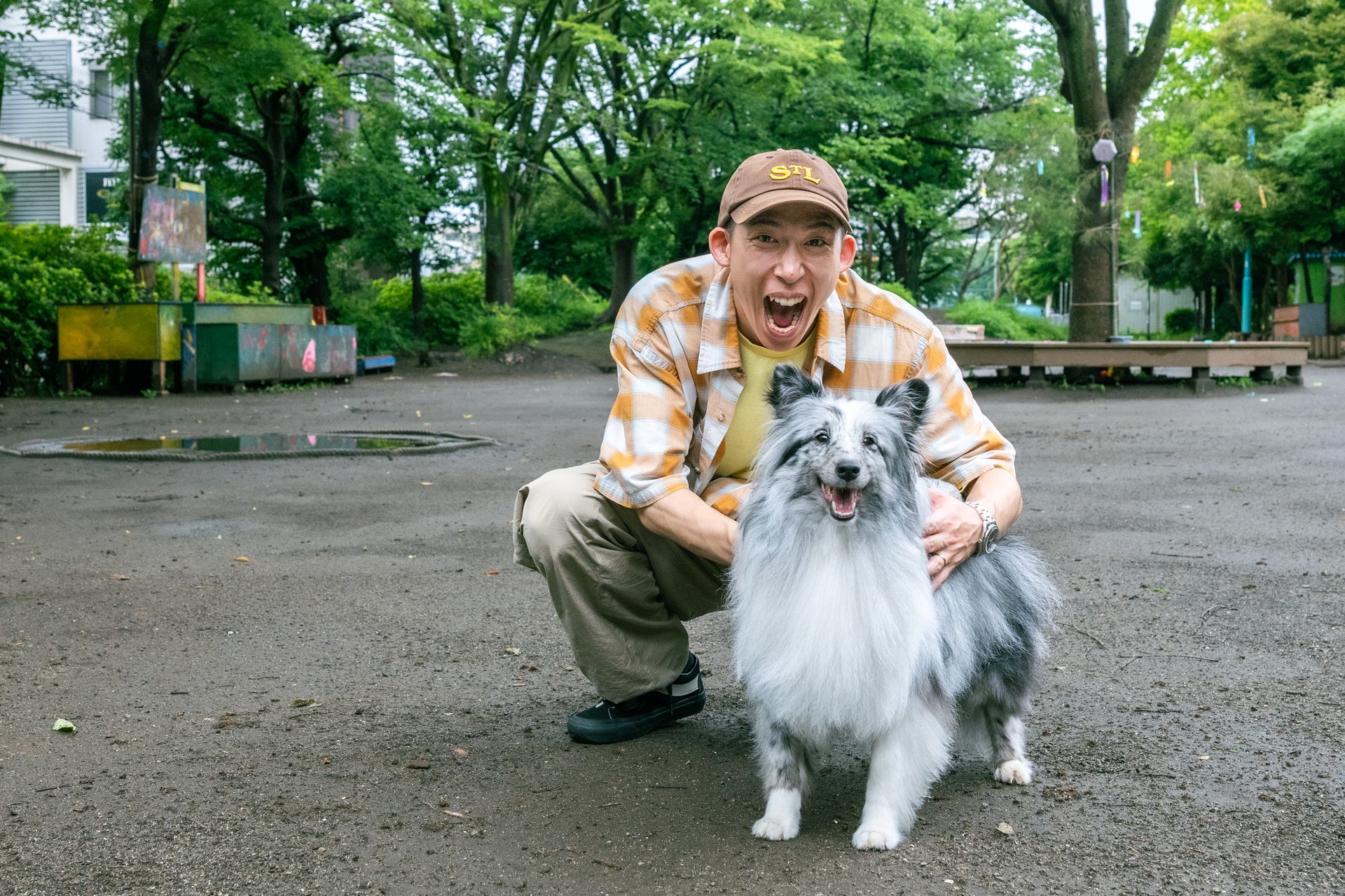 どんぐりたけし、猫2匹と犬1匹との生活を語る 初めて膝に乗ってくれた