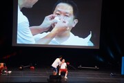 鼻こよりの罰ゲームを食らうダイアン津田