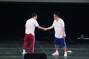 最後にきっちり握手を交わすダイアン津田と宮川大輔