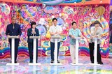 左から、センチネル・トミサット、にぼしいわし・いわし、トンツカタン森本、ウエストランド井口、品川庄司・品川