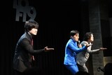 溜口スーパー人情劇おなじみの、郷ひろみ「誘われてフラメンコ」を歌い踊る肉体戦士ギガ、ラブレターズ溜口、お抹茶