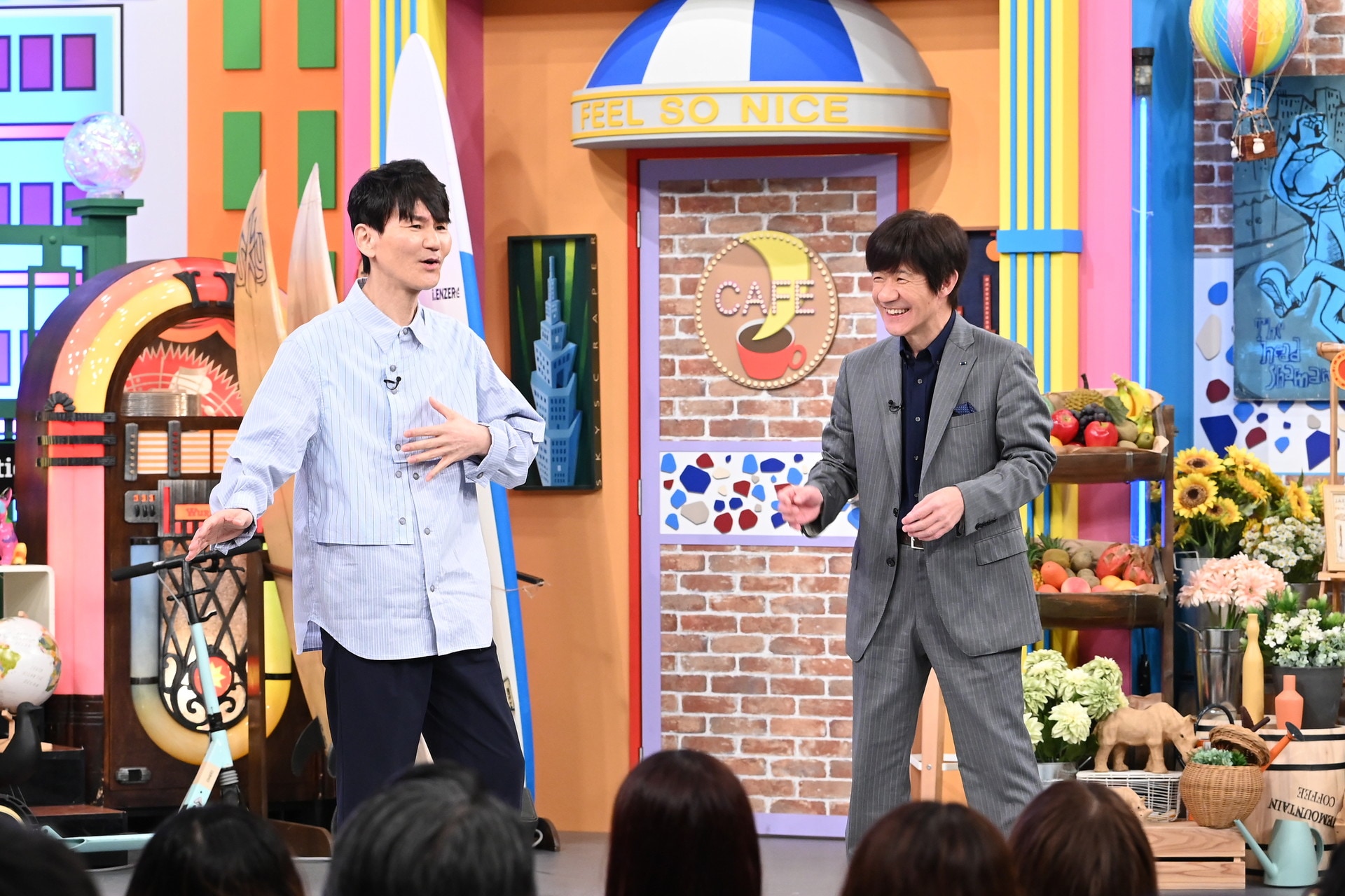 ウンナンが2ショットトーク「気分は上々。夏」本日放送　くりぃむ有田も出演