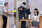 左から、アンタッチャブル柴田、劇団ひとり、長浜広奈
