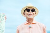 「ブラタモリ」で甲子園を訪れるタモリ