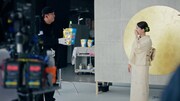 「モンダミン プレミアムケア ホワイトミント」のWebCM「サプライズ」編の撮影中の様子