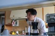 CM撮影に臨むマユリカ阪本
