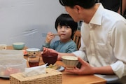 CM撮影中の様子