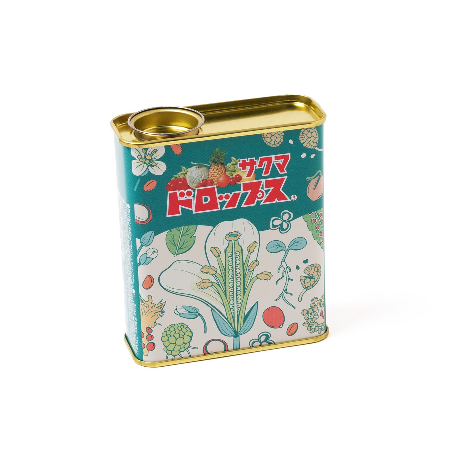 生きものたちの性」オリジナルグッズ「植物の受精 サクマドロップス