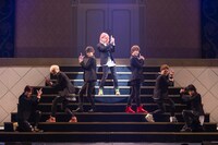 「私のホストちゃんTHE FINAL～激突！名古屋栄編～」公開舞台稽古より。