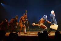 シルク・ドゥ・ソレイユ「ダイハツ トーテム」公開リハーサルの様子。