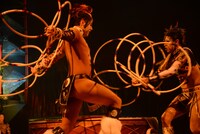 シルク・ドゥ・ソレイユ「ダイハツ トーテム」公開リハーサルの様子。