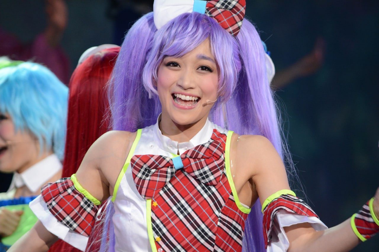 プリパラ　ミュージカル　紙吹雪　らぁら　茜屋目海夏 ミュージカル 「プリパラ」茜屋さんらのアーティストビジュアル