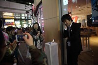 「六本木アートナイトスイッチ」の様子。（撮影：加藤和也）