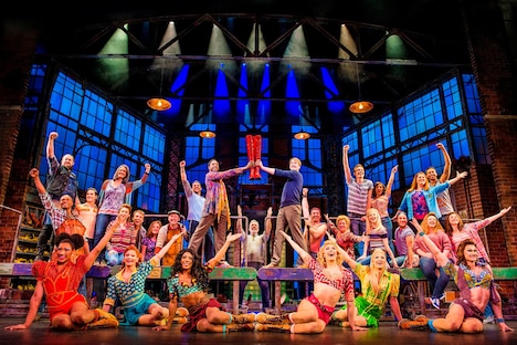 本国で行われた「Kinky Boots」より。