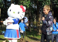 「ハローキティ ラン」当日の様子。