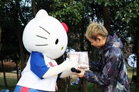 「ハローキティ ラン」当日の様子。