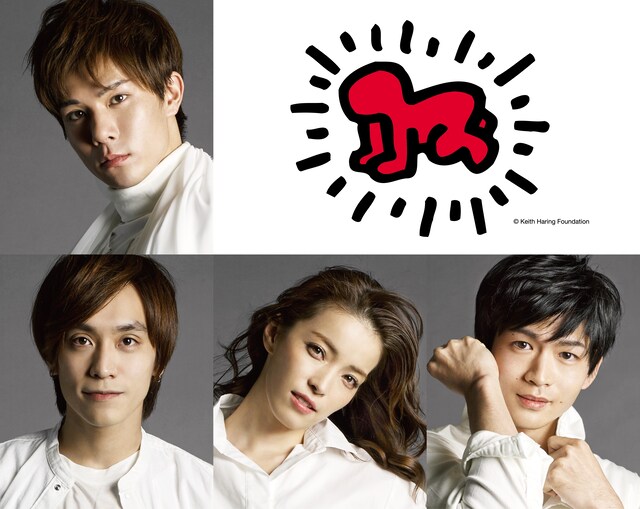 「ラディアント・ベイビー ～キース・ヘリングの生涯～」ビジュアル（Photo by Leslie Kee）