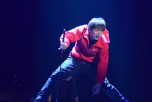 「引退屋リリー」ゲネプロより、宮崎秋人。