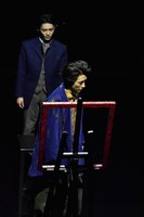 「僕のリヴァ・る」公開稽古より「フィンセントとテオ」。左から安西慎太郎、鈴木拡樹。（撮影：阿部章仁）