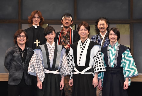 上段左より小谷嘉一、谷口賢志、村田洋二郎。下段左より西田大輔、柾木玲弥、和田琢磨、北村諒。