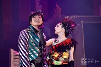 左から井俣太良演じる明智コゴロウ、吉井怜演じる黒トカゲ。