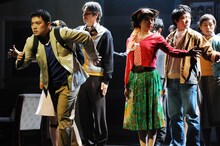 演劇集団キャラメルボックス2016 ダブルチャレンジ 「クロノス・ジョウンターの伝説『フォーゲット・ミー・ノット』」公開ゲネプロより。